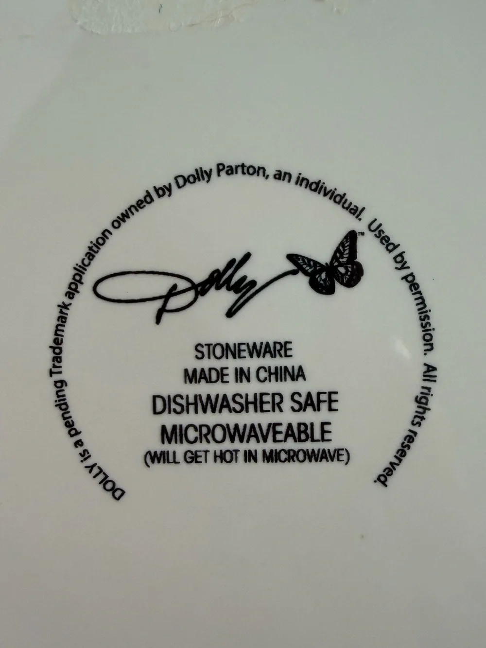 Dolly Parton plates dishes sayings quotes Dollyisms set of 3 porcelain 6 3/4”